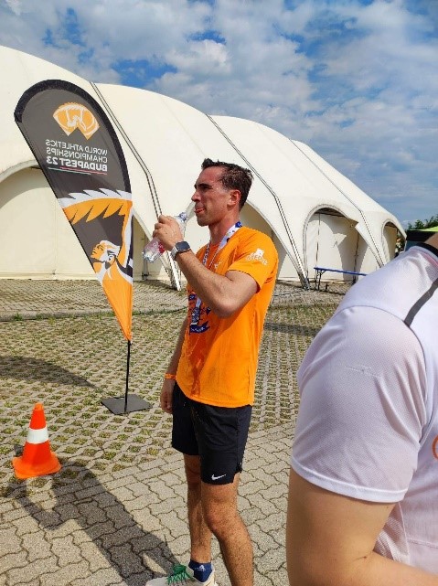 Concorde Ultrabalaton futás befutó